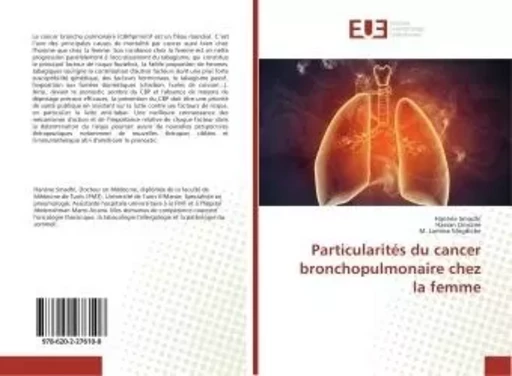 Particularités du cancer bronchopulmonaire chez la femme - Hanène Smadhi - UNIV EUROPEENNE