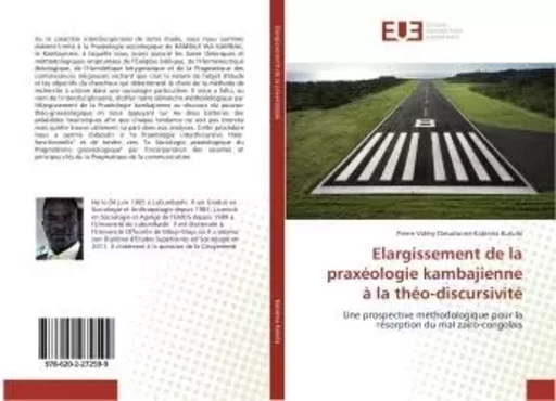 Elargissement de la praxéologie kambajienne à la théo-discursivité - Pierre Valéry Dieudonné - UNIV EUROPEENNE