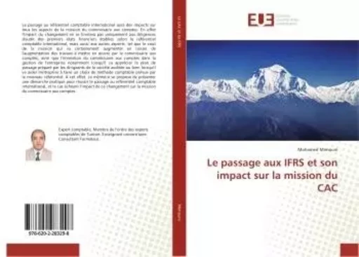 Le passage aux IFRS et son impact sur la mission du CAC - Mohamed Mimouni - UNIV EUROPEENNE