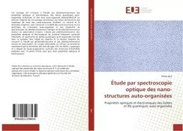 Etude par spectroscopie optique des nano-structures auto-organisees