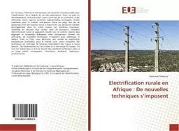 Electrification rurale en Afrique : De nouvelles techniques s'imposent