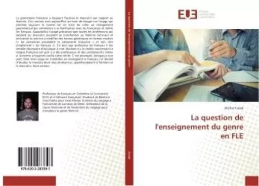 La question de l'enseignement du genre en FLe - Michel Cislak - UNIV EUROPEENNE