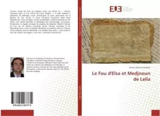 Le Fou d'Elsa et Medjnoun de Leïla - Arman Karimi Goudarzi - UNIV EUROPEENNE