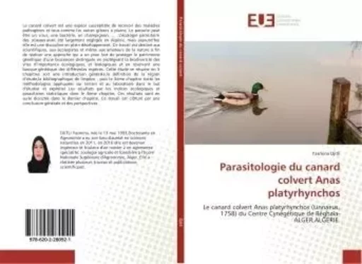 Parasitologie du canard colvert Anas platyrhynchos - Yasmina Djitli - UNIV EUROPEENNE