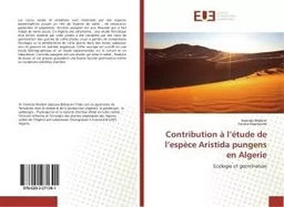 Contribution à l'étude de l'espèce Aristida pungens en Algerie