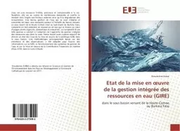 Etat de la mise en oeuvre de la gestion integree des ressources en eau (GIRe)