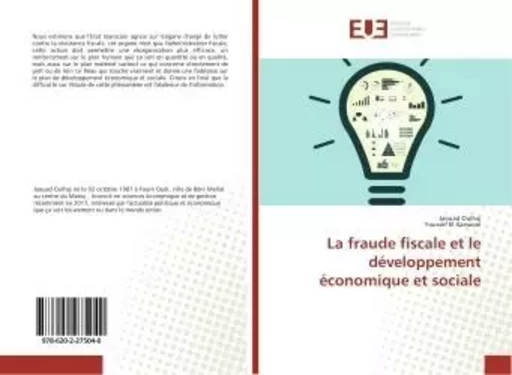 La fraude fiscale et le développement économique et sociale - Jaouad Oulhaj - UNIV EUROPEENNE