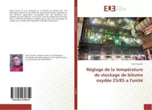 Réglage de la température de stockage de bitume oxydée 25/85 a l'unité - Fares Souilah - UNIV EUROPEENNE