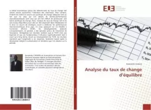 Analyse du taux de change d'équilibre - Karamoko Camara - UNIV EUROPEENNE