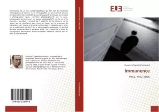 Immanence - Panayotis Papadimitropoulos - UNIV EUROPEENNE