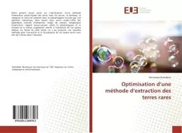 Optimisation d'une méthode d'extraction des terres rares