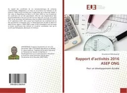 Rapport d'activités 2016 ASEP ONG