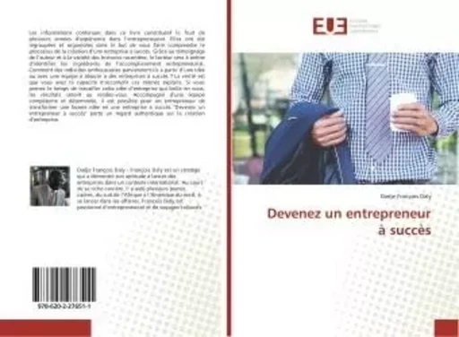 Devenez un entrepreneur à succès - Dadje François Daly - UNIV EUROPEENNE