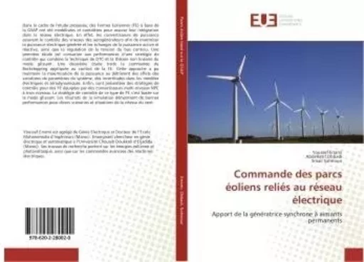 Commande des parcs eoliens relies au reseau electrique - Youssef Errami, - UNIV EUROPEENNE