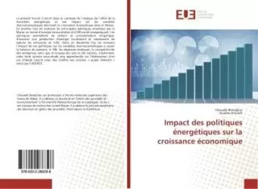 Impact des politiques energetiques sur la croissance economique - Chouaib Benqlilou - UNIV EUROPEENNE