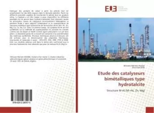 Etude des catalyseurs bimétalliques type hydrotalcite - Ibtissem Meriem Assaba - UNIV EUROPEENNE