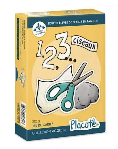 PLACOTE - 1 2 3 CISEAUX -  - PASSE TEMPS