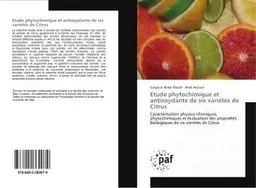 Etude phytochimique et antioxydante de six variétés de Citrus