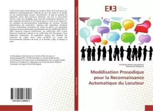 Modélisation Prosodique pour la Reconnaissance Automatique du Locuteur - Khadidja Nesrine Boubakeur - UNIV EUROPEENNE