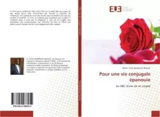 Pour une vie conjugale epanouie - Albert Tshiji - UNIV EUROPEENNE