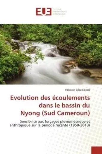 Evolution des écoulements dans le bassin du Nyong (Sud Cameroun) - Valentin Brice Ebodé - UNIV EUROPEENNE