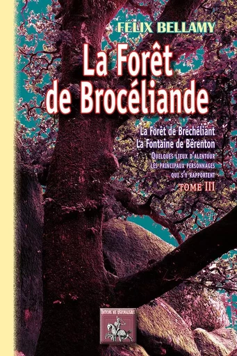 La Forêt de Brocéliande (tome 3) - Félix Bellamy - REGIONALISMES