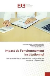 Impact de l'environnement institutionnel