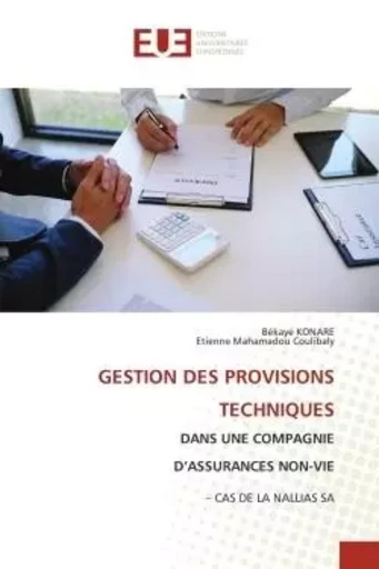 GESTION DES PROVISIONS TECHNIQUES - Békaye KONARE, Etienne Mahamadou Coulibaly - UNIV EUROPEENNE