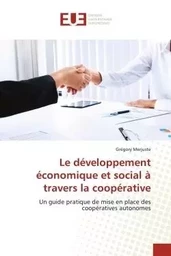 Le développement économique et social à travers la coopérative