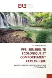 PPE, SENSIBILITE ECOLOGIQUE ET COMPORTEMENT ECOLOGIQUE