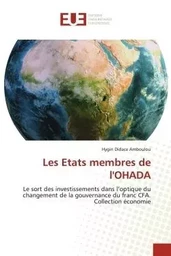 Les Etats membres de l'OHADA