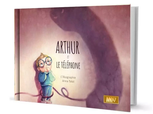 Arthur et le téléphone (livre) -  L'Illusgraphie - MK67 KAMISHIBAI