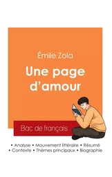 Réussir son Bac de français 2025 : Analyse du roman Une page d'amour d'Émile Zola