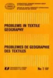 PROBLEMES DE GEOGRAPHIE DES TEXTILES N  1