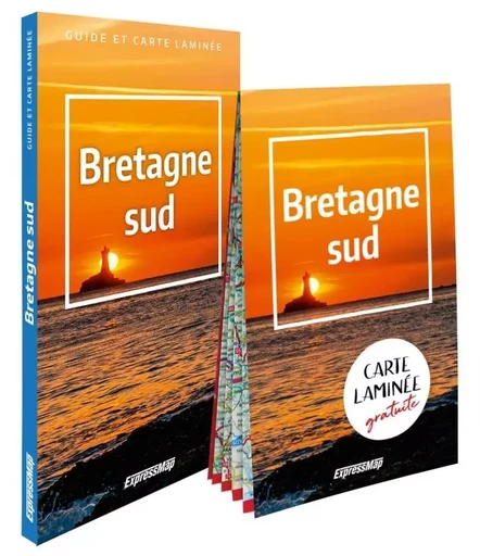 Bretagne sud (guide et carte laminée) -  - EXPRESSMAP POLSKA EDITIONS