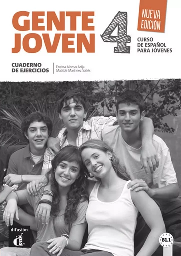 Gente joven N. E. 4 - Cahier d'exercices -  Collectif - DIFUSION