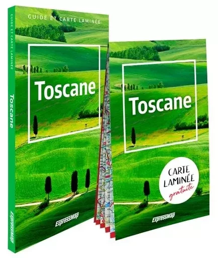 Toscane (guide et carte laminée) -  - EXPRESSMAP POLSKA EDITIONS