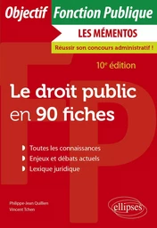 Le droit public en 90 fiches