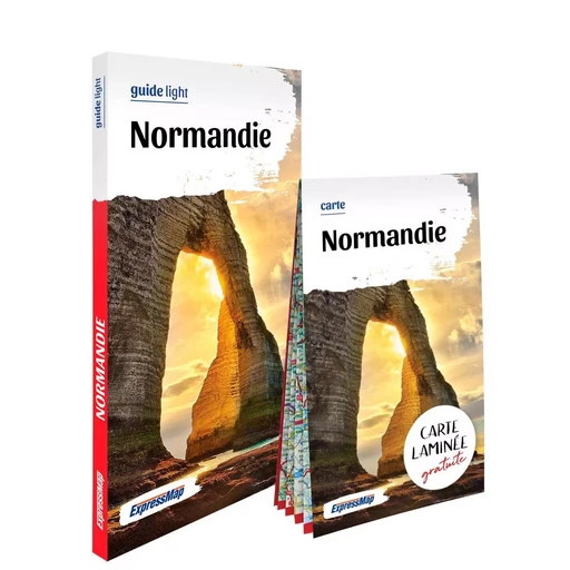 Normandie (guide light) -  - EXPRESSMAP POLSKA EDITIONS