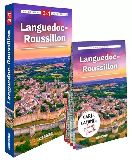 Languedoc-Roussillon (guide 3en1) -  - EXPRESSMAP POLSKA EDITIONS