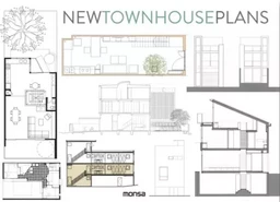 NEW TOWN HOUSES PLANS