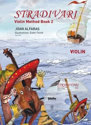 JOAN ALFARAS : STRADIVARI VIOLIN - VOL. 2 - VIOLON - RECUEIL + SUPPORT AUDIO -  JOAN ALFARAS - HAL LEONARD