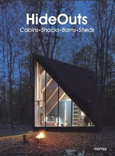 HideOuts Cabins•Shacks•Barns•Sheds -  Monsa Books - MONSA ACHAT