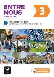 Entre nous 3 - livre de l'élève + cahier d'activités