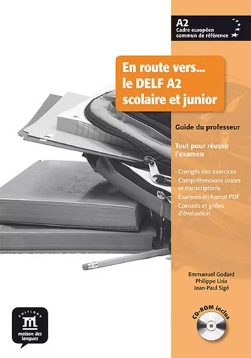 En route vers… le DELF A2 scolaire et junior - Guide du professeur -  COLLECTIF GRF - MAISON LANGUES