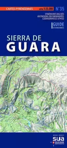 SIERRA DE GUARA - CARTES PYRENEENNES -  ANGULO, MIGUEL - SUA