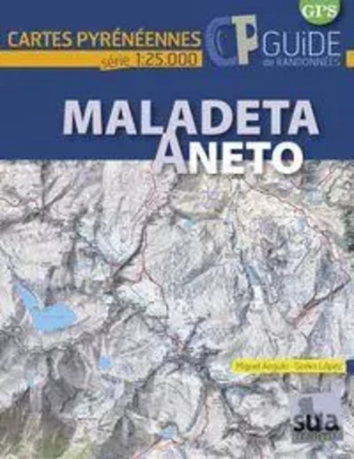 MALADETA-ANETO - MAPAS PIRENAICOS -  ANGULO, MIGUEL - SUA