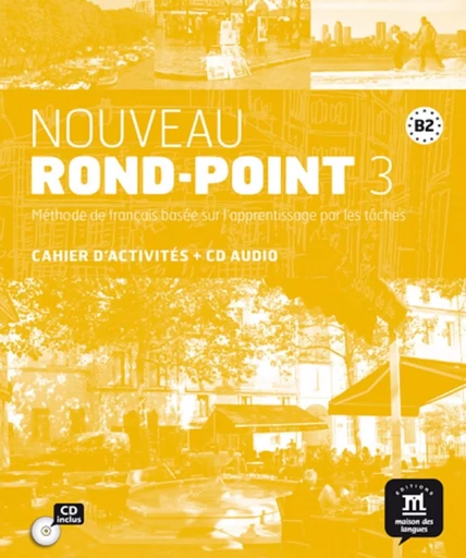 Nouveau Rond-point 3 - Cahier d'activités -  COLLECTIF GRF - MAISON LANGUES