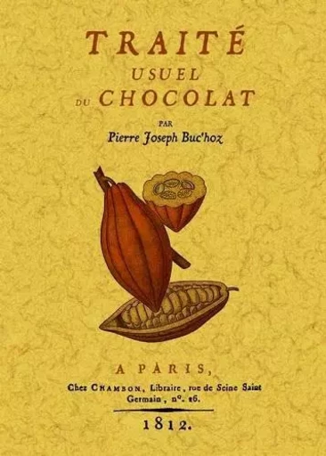 TRAITE USUEL DU CHOCOLAT -  P.J. BUC HOZ - MAXTOR