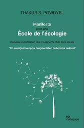 Manifeste pour une Ecole de l'écologie